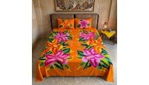New Design Rayon Bedsheet Hand Painted 2026